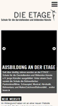 Mobile Screenshot of dieetage.de