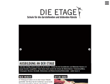 Tablet Screenshot of dieetage.de